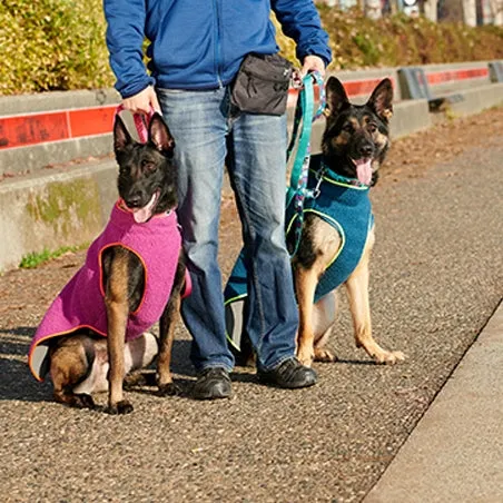 Tundra Fleece - Dark Grey/Goji Berry