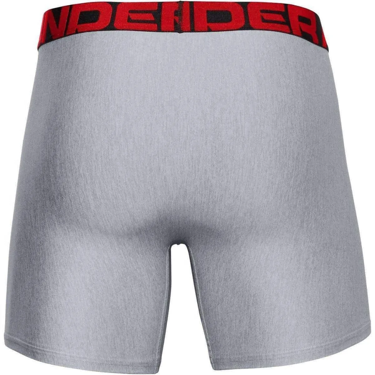 Under Armour Tech 6 Inch (2 Pack) Mens Boxer Jock - Grey