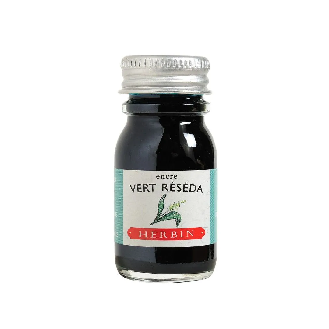 Vert Reseda Herbin Fountain Pen Ink Bottle 10ml