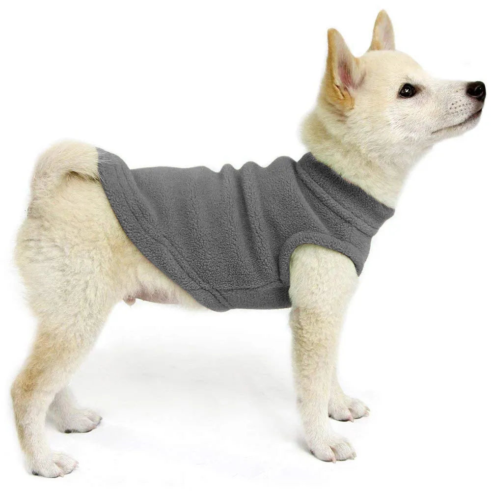 Windproof Plush Dog Sport Vest-L