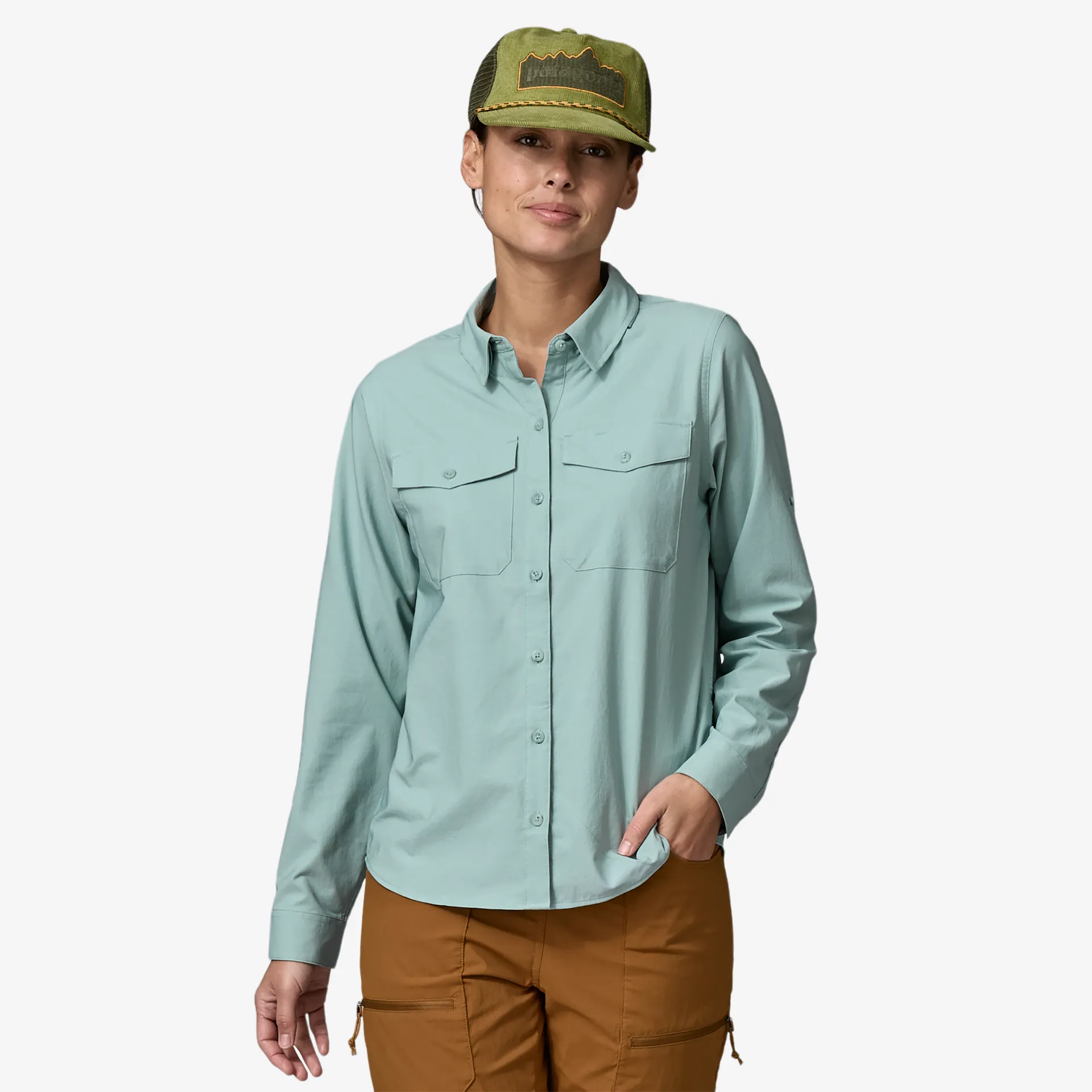 Women's Long-Sleeved Self-Guided Sun Shirt