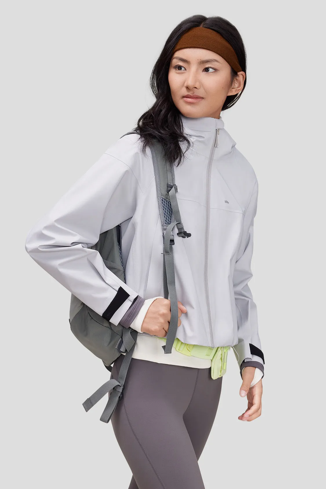 Women's Short 3-in-1 Windbreaker Jacket