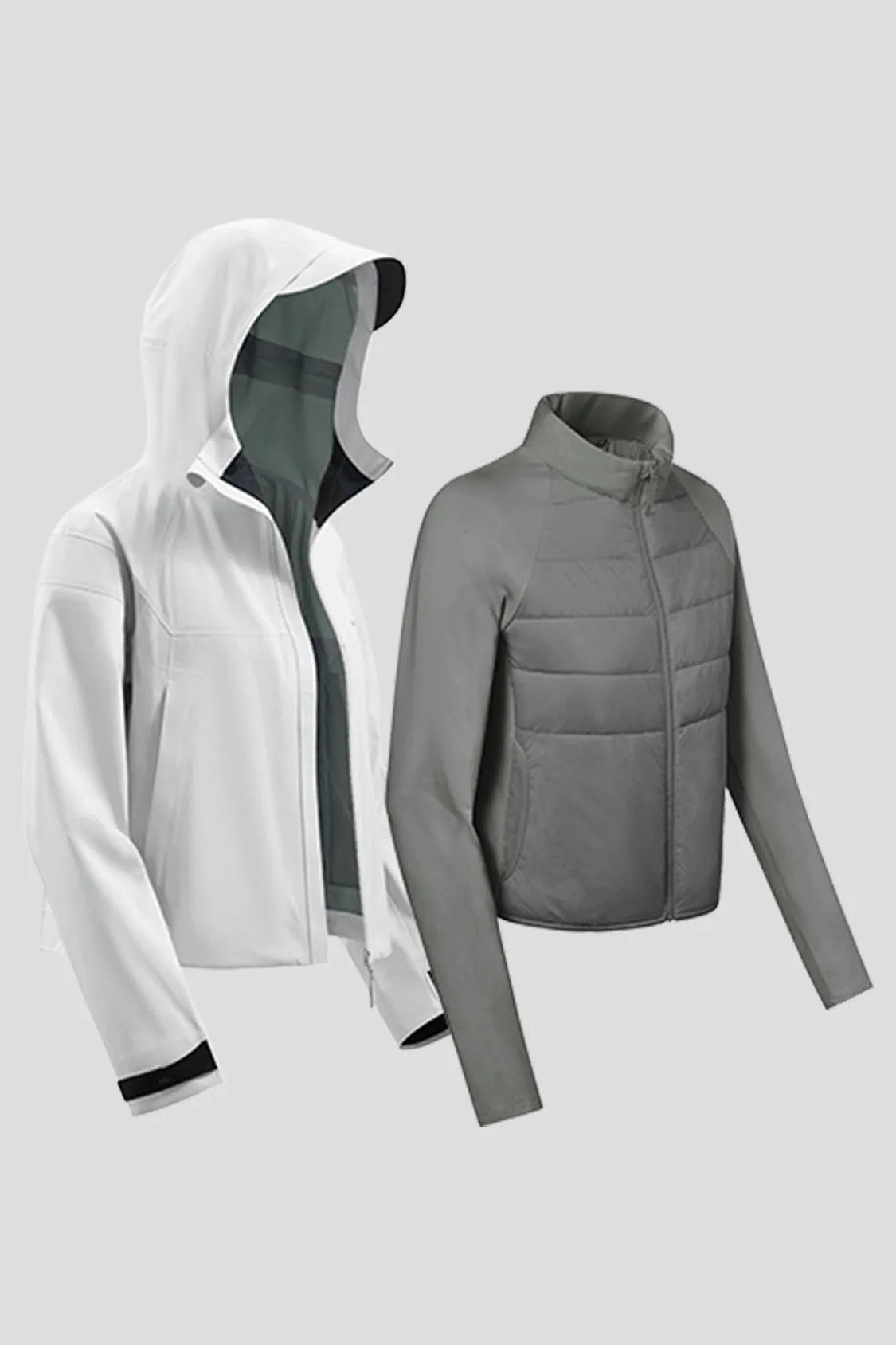 Women's Short 3-in-1 Windbreaker Jacket