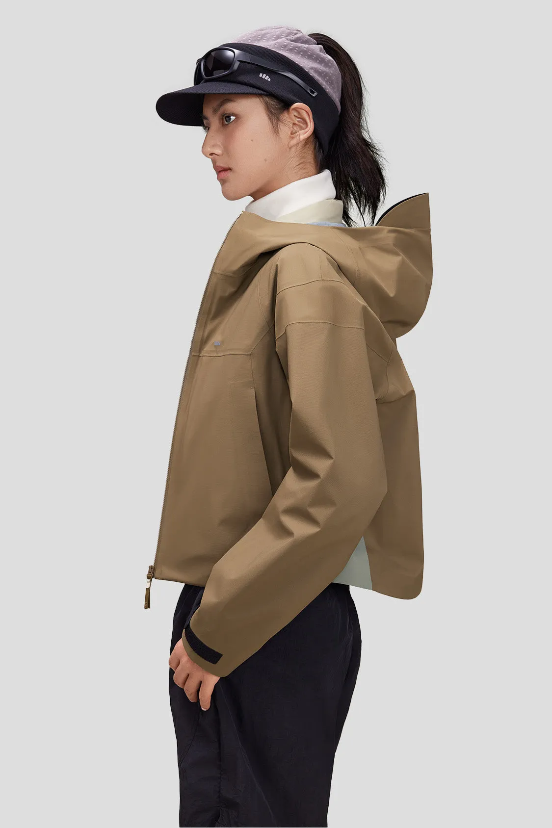 Women's Short 3-in-1 Windbreaker Jacket