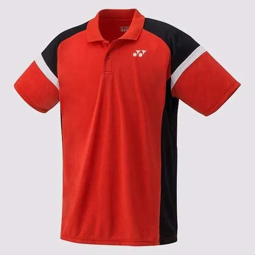 YONEX Men's Polo Shirt YM0002EX (Infinite Blue/ Red/ Yellow)