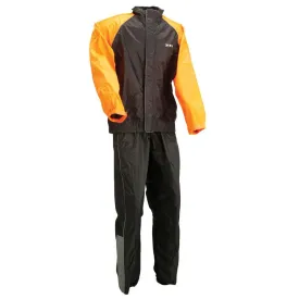 Z1R 2-Piece Rainsuit - Black/Orange